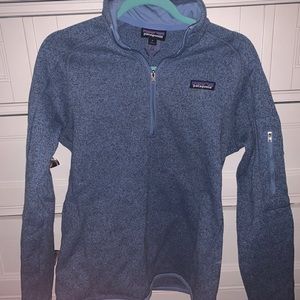 Blue Patagonia 1/4 Zip